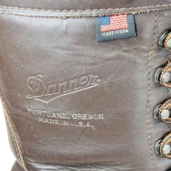 Size 9 Danner leather work boots - Picture 8 of 9